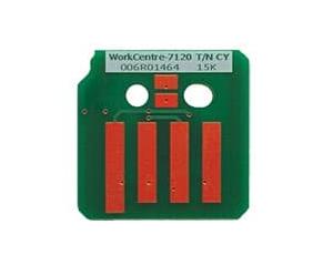 Чип тонера Голубой (Cyan)  для 006R01464 DMO  для Xerox WC 7120 / 7220