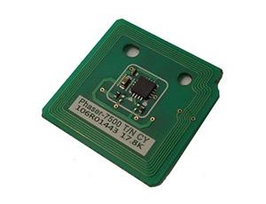 Чип тонера Голубой (Cyan)  для 106R01443 DMO  для Xerox Phaser 7500