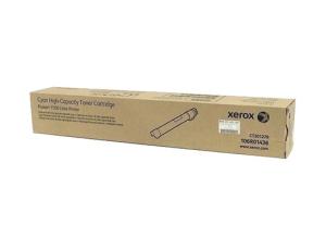 106R01447, Тонер-картридж Голубой (Cyan) Xerox Phaser 7500, METERED / SOLD (ОРИГИНАЛЬНЫЙ)