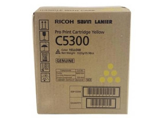 828602, Тонер-картридж Желтый (Yellow) Ricoh С5300 (ЕВРОПА) (ОРИГИНАЛЬНЫЙ)