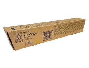 828652, Тонер-картридж Желтый для Ricoh  PRO C7500 (ОРИГИНАЛЬНЫЙ)