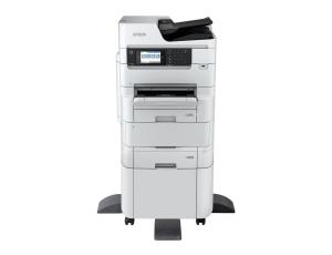 Цветное МФУ Epson WorkForce Pro WF-C879RDTWFC (C11CH35401BR) + Лоток подачи бумаги на 500 листов (C12C932611) + тумба Epson WF-C87XR (7112434). Гарантия дистрибьютора 12 мес.