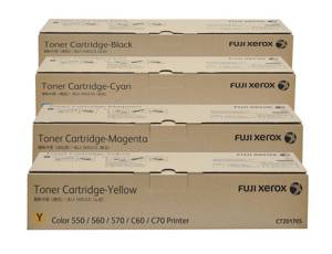 Комплект тонер-картриджей CMYK CT20170* Xerox Color 550 / C60 / PLC9070, (требуется чип!) (FujiFilm)
