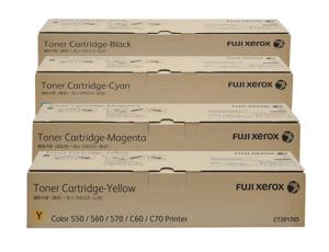 Комплект тонер-картриджей CMYK CT20170* Xerox Color 550 / C60 / PLC9070, (требуется чип!) (FujiFilm) (ОРИГИНАЛЬНЫЙ)