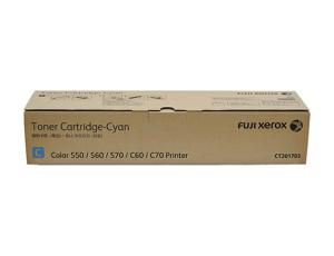 CT201703 / 006R01660, Тонер-картридж Голубой (Cyan) Xerox Color 550 / C60 / PLC9070, (требуется чип!) (FujiFilm) (ОРИГИНАЛЬНЫЙ)