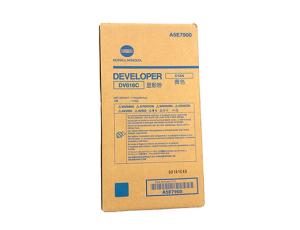 DV-616C / A5E7900 Девелопер Голубой для Konica Minolta bizhub C1085 / С1100 / С6100 / С6085 (ОРИГИНАЛЬНЫЙ)