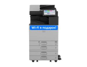 Цветное МФУ Ricoh  IM C2510 (419351/419443) в комплекте: тумба 77 (9P25893) + тонеры CMYK (842577/842581/2/3). Гарантия дистрибьютора 12 мес.