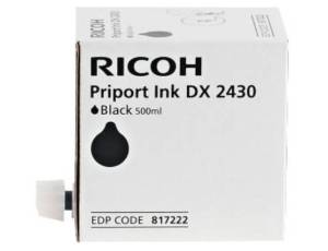 817222, Чернила Черные Ricoh Priport DX тип 2330 / 2430 (ОРИГИНАЛЬНЫЙ)