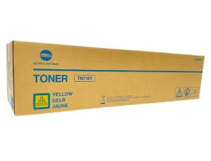 TN-715Y / ACP825H, Тонер картридж Konica Minolta bizhub C750i, Yellow (ОРИГИНАЛЬНЫЙ)